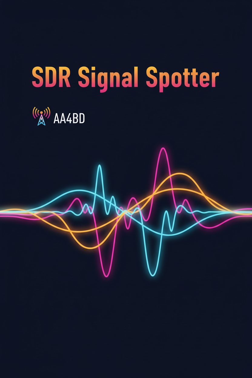 AA4BD SDR Signal Spotter Cover