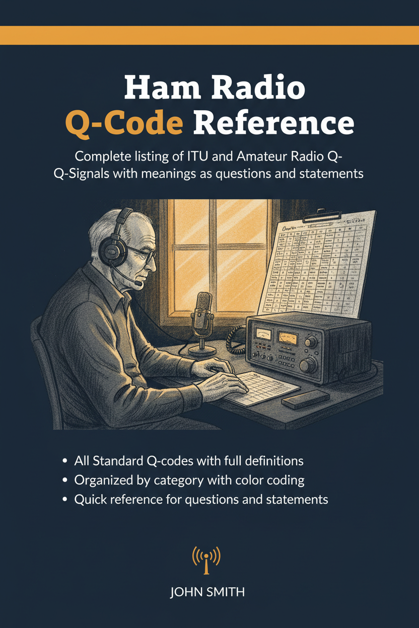 Ham Radio Q-Code Reference Cover