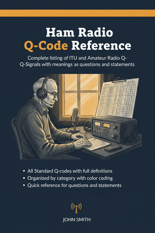 Ham Radio Q-Code Reference Cover